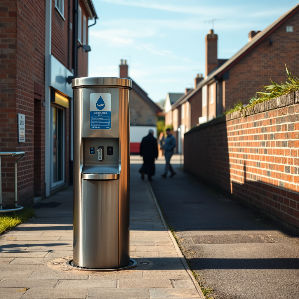 Town welcomes new water station to support green efforts